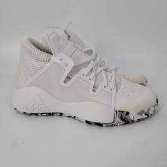 Adidas Kids Pro Vision J White Sneakers Ortholite Size US 5 with Box STAIN