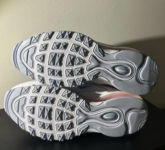 Nike Air Max 97 SE (GS) White Lightning Blue DV7550-100 Fashion Boys Size 7Y