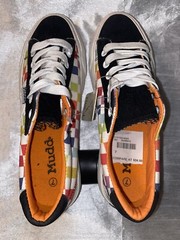 Mudd Rainbow Checker Pattern Sneakers Multicolored Size 7 Racing