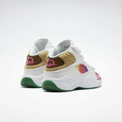 Reebok Junior’s Iverson Question Mid X CandyLand Basketball GZ0081 White/Green