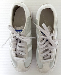 Size 4 Big Kids Adidas Originals SL 72 RS Youth Shoes IH8079 White and Gray