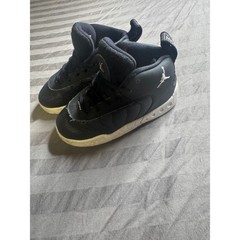 Jordan Jumpman Pro Toddler Black White Sneakers 909418-010 Size 8C