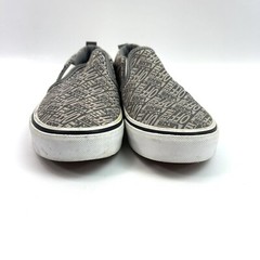 Vans Asher Printed Slip On OTW Allover Logo Comfort Shoes Youth Size 3
