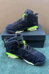 Jordan 6 Retro Electric Green Size 7Y/8.5W Used With OG Box