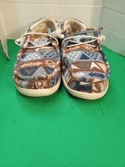 HEYDUDE Wally Youth Neon Native Slip-On Shoes Size Y6-L7 (130139954)