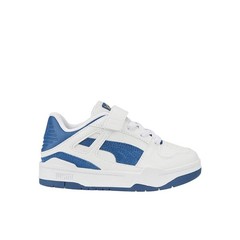 PUMA Slipstream Suede Fs Slip On Toddler Boys Blue, White Sneakers Casual Shoes