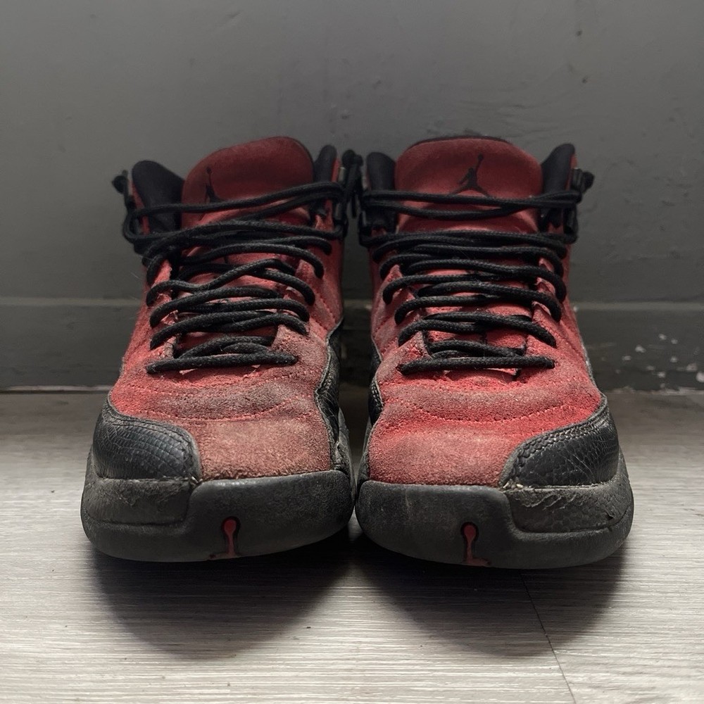 Size 5.5 (GS) – Jordan 12 Retro Mid Reverse Flu Game