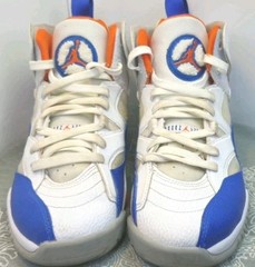Size 6Y – Jordan Jumpman Two Trey Mid Bred DQ8431-148 White, Blue, Orange
