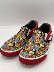 Ground Up Pokemon Slip On Canvas Skate Sneakers Unisex Youth Teens Size 6