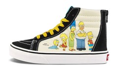 Vans x The Simpsons Sk8-Hi Zip Limited Release Youth Size 13 NIB / Never Worn