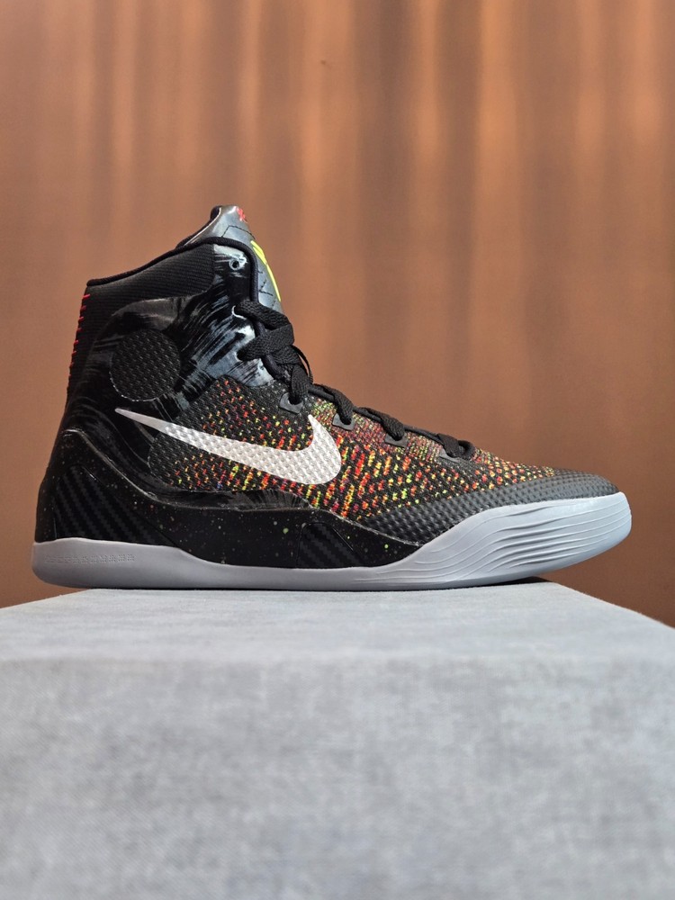 Nike Kobe IX 9 Elite Protro ‚Masterpiece‘ Black Silver (HJ9446-001) Size 5.5Y 7W