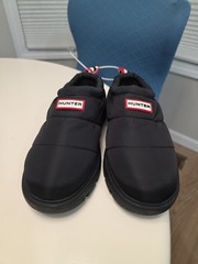 Hunter Cody Clogs Sherpa Lined Mule Slip On Shoes Size 4