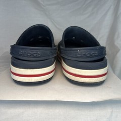 Crocs Bayaband Clogs Slip On Sandals Navy Blue Unisex Youth Junior 3