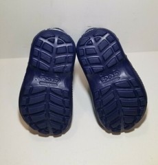 Crocs Toddler Pull On Rain Boots Navy Blue 12803 US Size J3 (2776)*