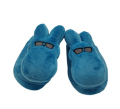 Slippers Peeps Bunny Rabbit Childrens Slip On Blue Small NWT Easter