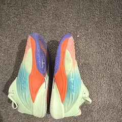 Jordan Luka 2 Kids Basketball Sneakers Mint Green Orange Purple Blue Gradient