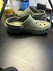 Crocs Dark Green Size J4