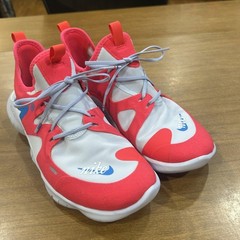 Nike Free Shoes Youth Size 6.5 Red White Blue Running Sneakers CJ7203-600