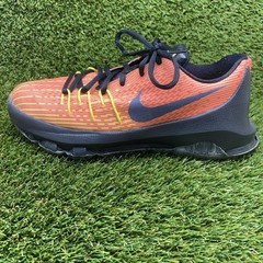Nike KD 8 VIII Kevin Durant Sunrise Black Orange 768867-807 Youth Sz 6Y