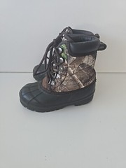 Magellan Outdoors Waterproof Boots Youth 2 Brown Ankle Top Lace Up 157861