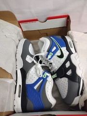 Nike Air Trainer 3 Mid Smoke Grey Game Royal – CN9750-100 Size 5.5Y