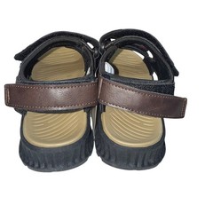 Thereabouts Children’s Brown adjustable Sandals Memory Foam Kids Size/ 13 M