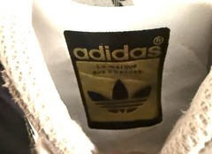 adidas Superstar White Black Shell Toe Sneakers Girls 4 Women’s 5.5 C77154