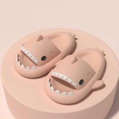 Kids Shoes Slippers Shark Flip Flops Soft Sole Cartoon Slipper Women Men