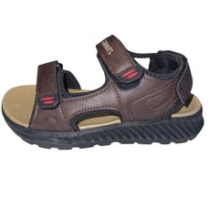 Thereabouts Children’s Brown adjustable Sandals Memory Foam Kids Size/ 13 M