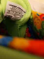 Under Armour Stephen Curry 7 Sour Patch Kids Lime Green 3022113 302 GS Size 3.5Y