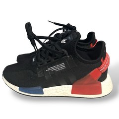 ADIDAS NMD_R1 V2 J Black White Red GW3553 GS 6.5Y Youth Sneakers NEW