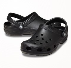 Unisex Crocs Classic Clog-BLACK – Size J1 /Big Kids🛴