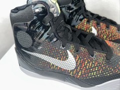 Kobe IX Elite (GS) Multi Size Black/Metallic Silver HJ9446-001 Fast Shipping 7Y