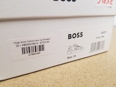 Boss Hugo Boss Camel Lace Up Sneaker Sz EU32 (US1)