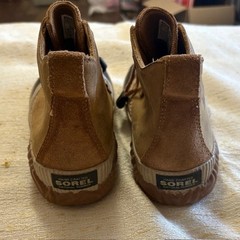 Sorel Kids Duck Boots Size 2 Waterproof Leather Rubber Toe Winter Snow Boots