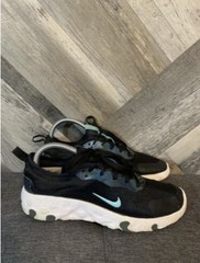 Nike Renew Element 55 Black White Teal Mesh Kids Sneakers US 6Y CQ4274-001