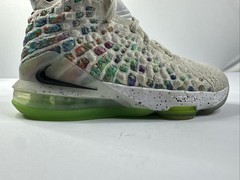 Nike LeBron 17 Air Command Force 2020 White Fruity Pebble – Youth Size 5
