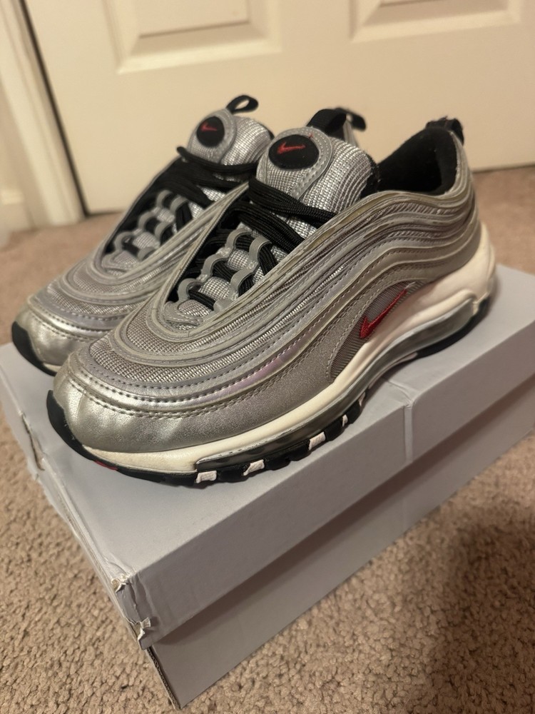 Nike Air Max 97 Silver Bullet Size 5.5Y