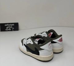 Jordan 1 One Retro Low OG Medium Olive sz 5C TD Toddler Travis Scott DO5441-200