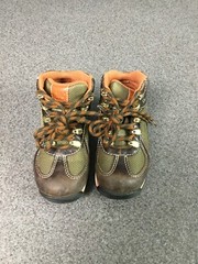 Kids Timberland Field Boots Brown Hiking Boots GS Boys Waterproof US8 M23C