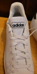 adidas advantage k teninis Sneaker GW6487 black and white size 4 1/2 = 4.5