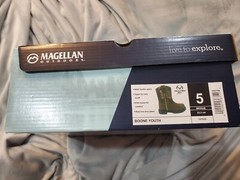 Youth Magellan Zip-up Pull-on Camoflage Boots, Size 5~ Used Condition