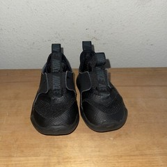 Nike Flex Runner AT4665-003 Black Toddler Sneakers size 3C