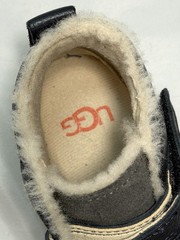 UGG Kids Sneakers Navy/Gray/White Hook & Loop Ankle Shoe US 10 EU 27.5