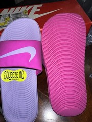 Nike Kawa Slide Fire, Pink And Hydrangea 1Y