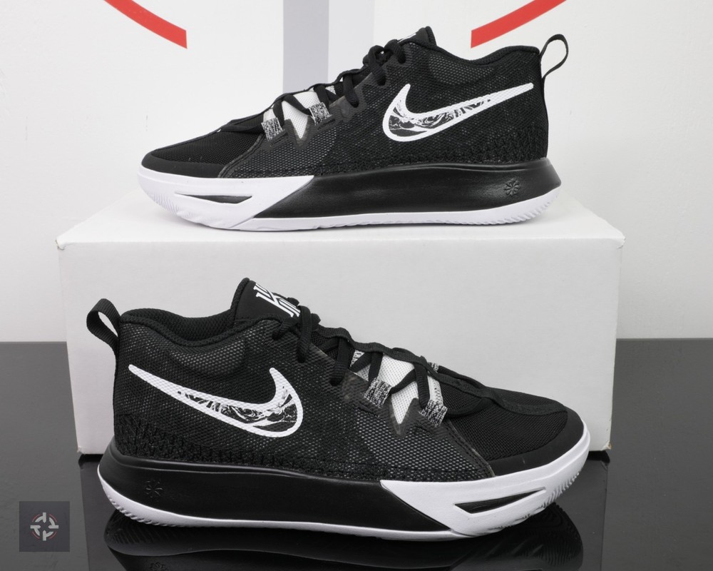 Nike Kyrie Flytrap 6 Black White Athletic Shoes Youth Size 5Y-7Y (DQ8094-009)