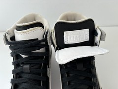 Converse Unisex Kids Rivals Pro Leather X2 High Top Black /White Size B4 G5.5