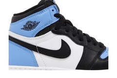 Air Jordan 1 Retro High OG GS ‚UNC Toe‘ FD1437-400 Kids Shoes