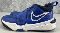 Nike Team Hustle D 11 GS Hyper Royal Blue Basketball Shoes Size 4Y DV8996-400