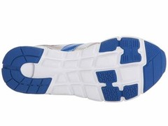 Tsukihoshi Sneakers White/Blue Lightweight SOFT Non-Tie Sneakers Youth SZ 5 1/2